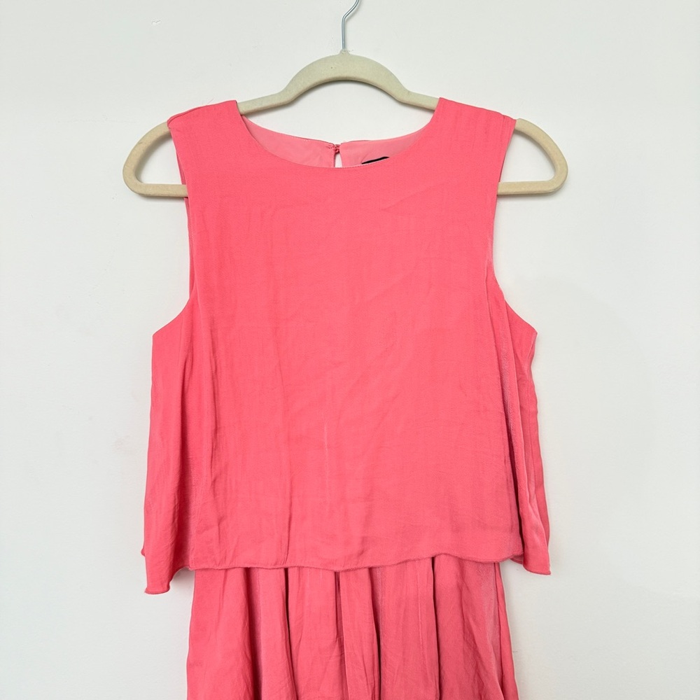 Sam Edelman Solid-hued Tiered Dress - Picture 3 of 5